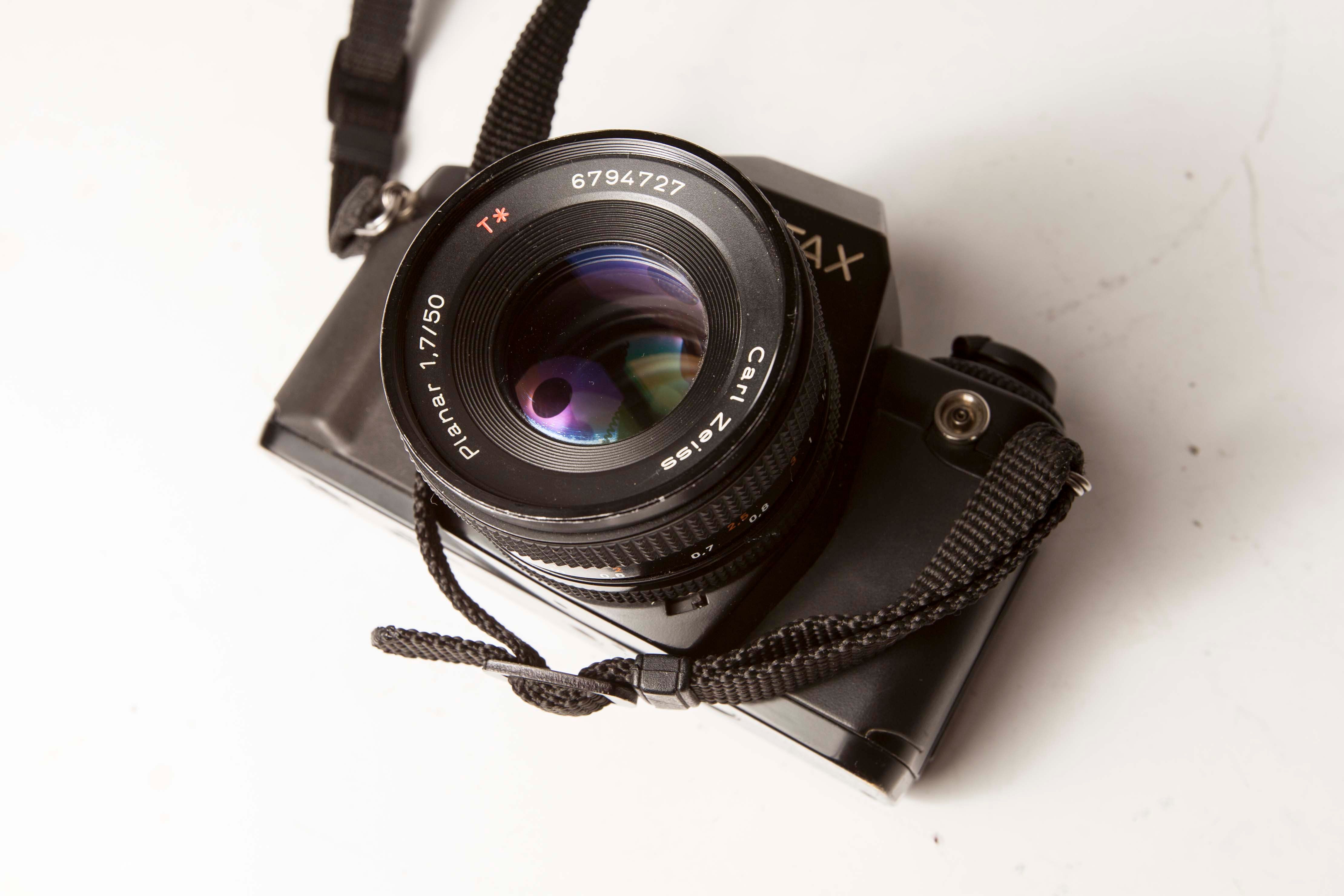 Contax 159mm camera of 1985 made in Japan