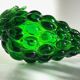 Grappe de RAISIN Verre Vert VINTAGE