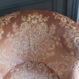 Fauteuil crapaud velours