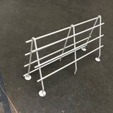 Mid-century modern minimalist metal coat rack from the 1960s.