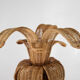 "Wicker 'pineapple' lamps"