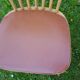 Trio of bistro chairs Baumann vintage 60s