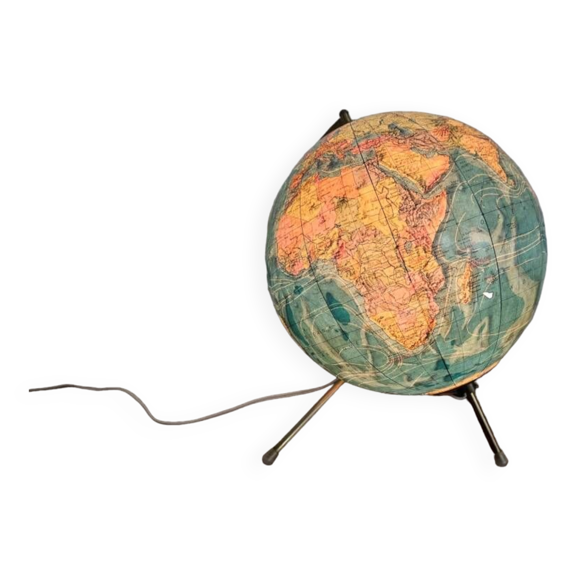 Barren Globe Lamp