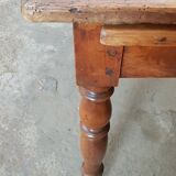 Table de ferme en merisier