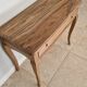 Console en bois brut