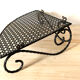 Metal corner shelf