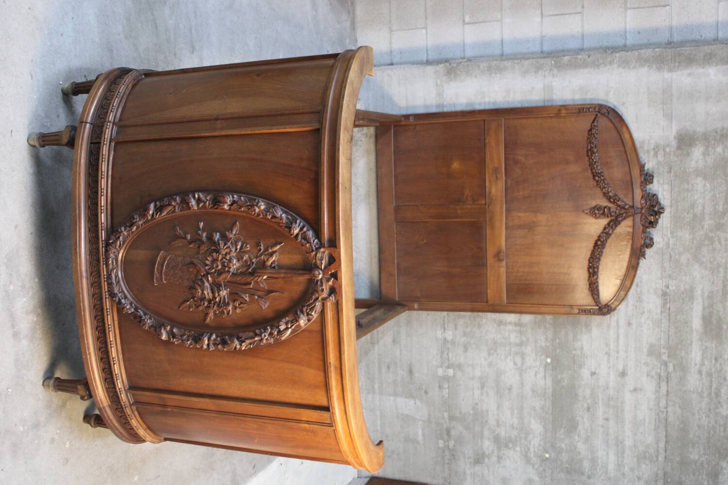 Louis XVI style Antique French bed frame