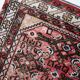 Tapis Vintage Hamadan Fait Main en Laine – Années 1970 – 73 x 113 cm – Rug