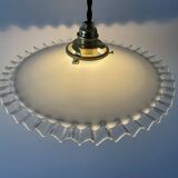 Suspension opaline ancienne