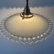 Suspension opaline ancienne