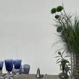 Salière ou poivrier en métal argenté