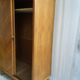 Vintage wardrobe with 2 sliding doors