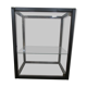 Antique all-sided showcase