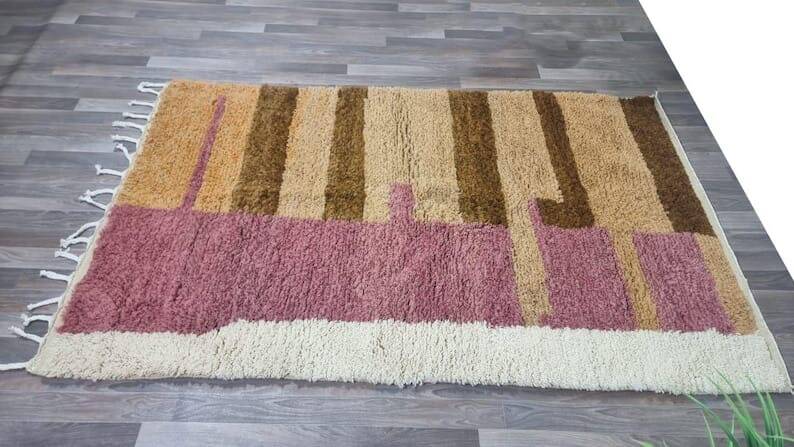 Handmade Berber rug size 2/3 m