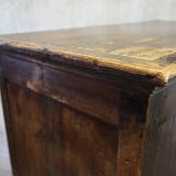 Antique solid wood cabinet