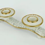 mid century ceramic CANDLE HOLDER u-keramik 1950s