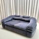 Velvet two seater 'Straccio', by De Pas, D'Urbino, Lomazzi
