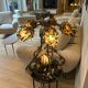 Lamp Tief signed – model clusters type Athena – blown glass paste