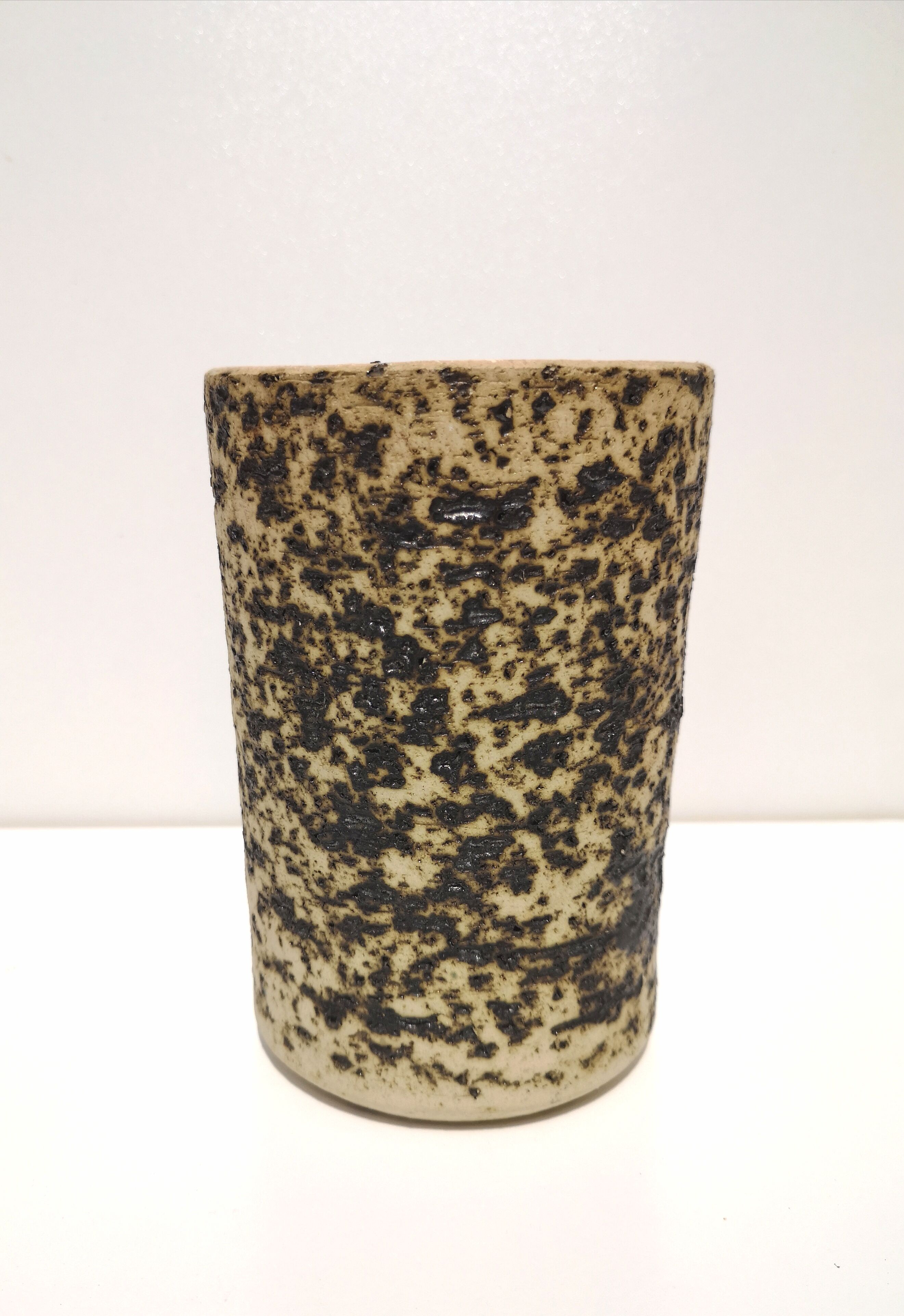 Duo vase / vintage ceramic candlestick