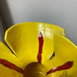 Vallauris ceramic flower vase