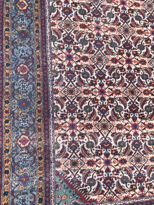 Former carpet Persian Tabriz Senneh baft done hand 140 X 212 CM
