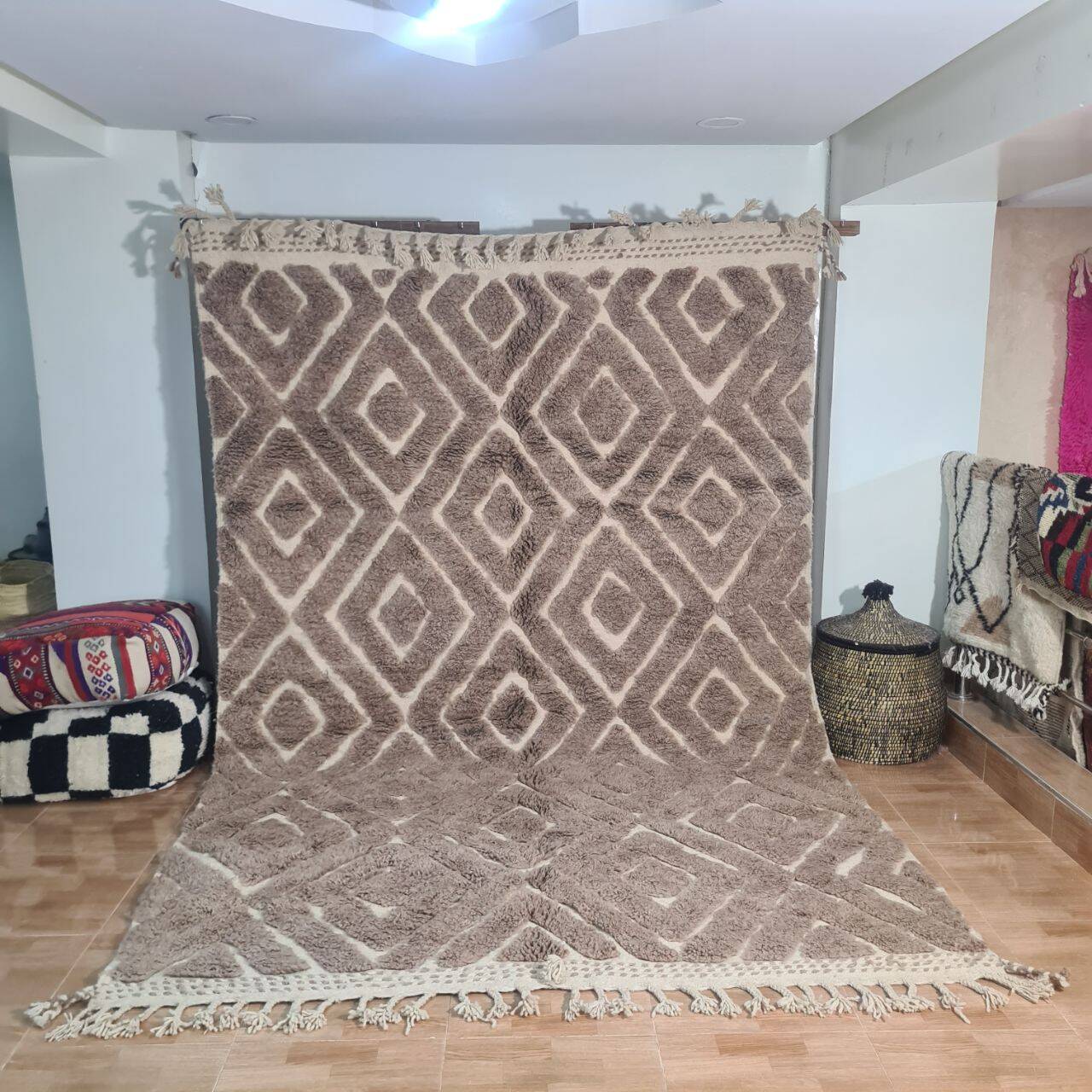 Handmade Moroccan Berber rug 300 x 200 cm