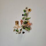 Vintage flower wall lamp 1960s