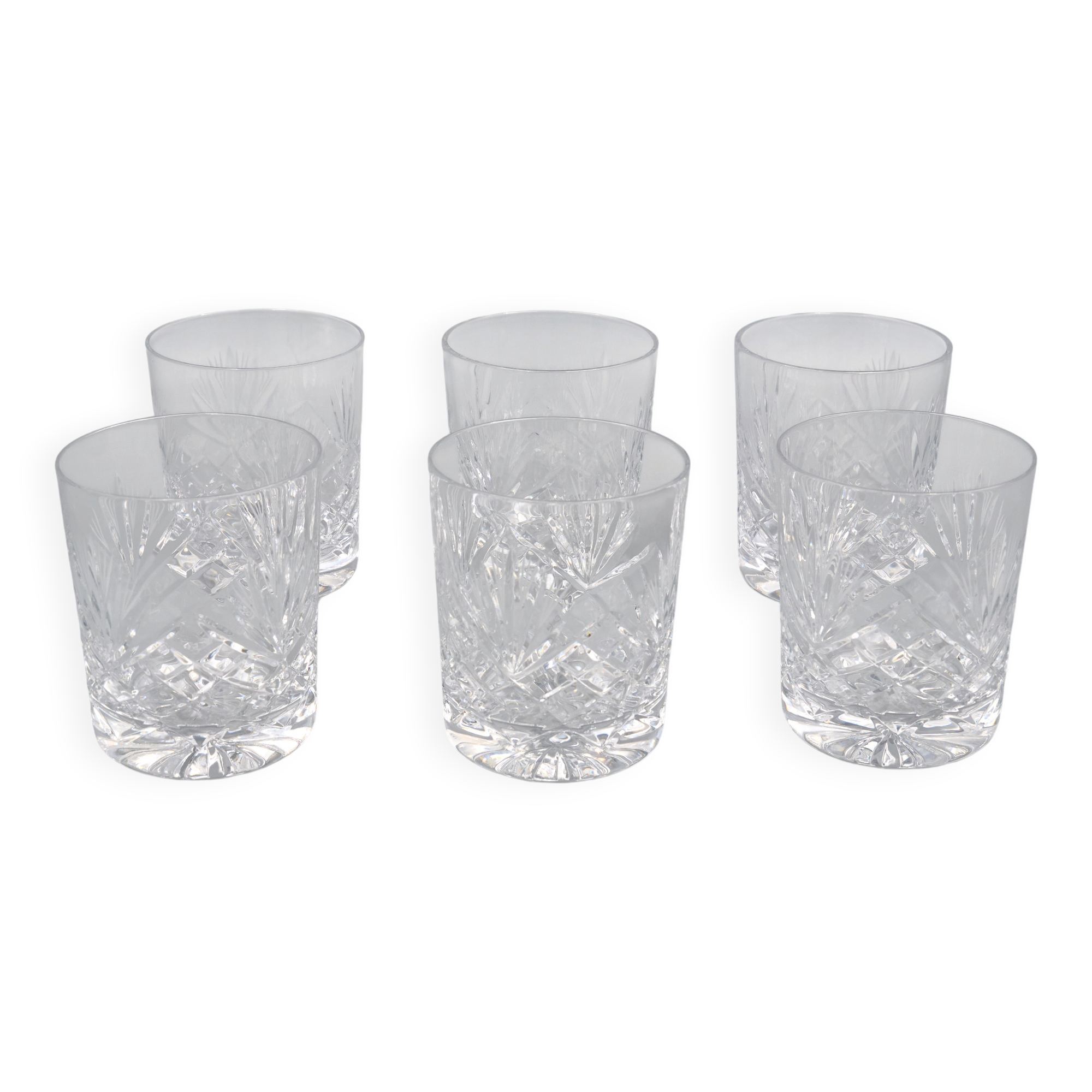 6 Vintage-Style Glasses, 1960s Style