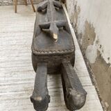 Old Berber wooden chest