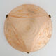 Suspension pink cavasque Art Deco 1 Fire, in glass paste. Year 30