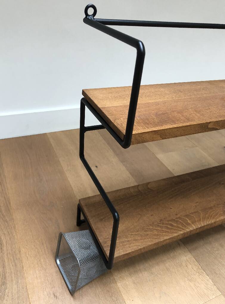 Large vintage wall shelf 1950 - 1960