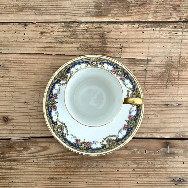 Fine porcelain coffee service
