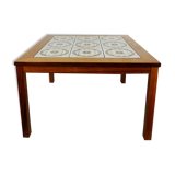 Table in teak with ceramic, Denmark, 1970