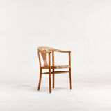 Magnus Stephensen for Fritz Hansen, pair of bridge armchairs, Denmark, C.1930