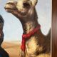Orientalist painting, Tuareg signed Nestor Rufino