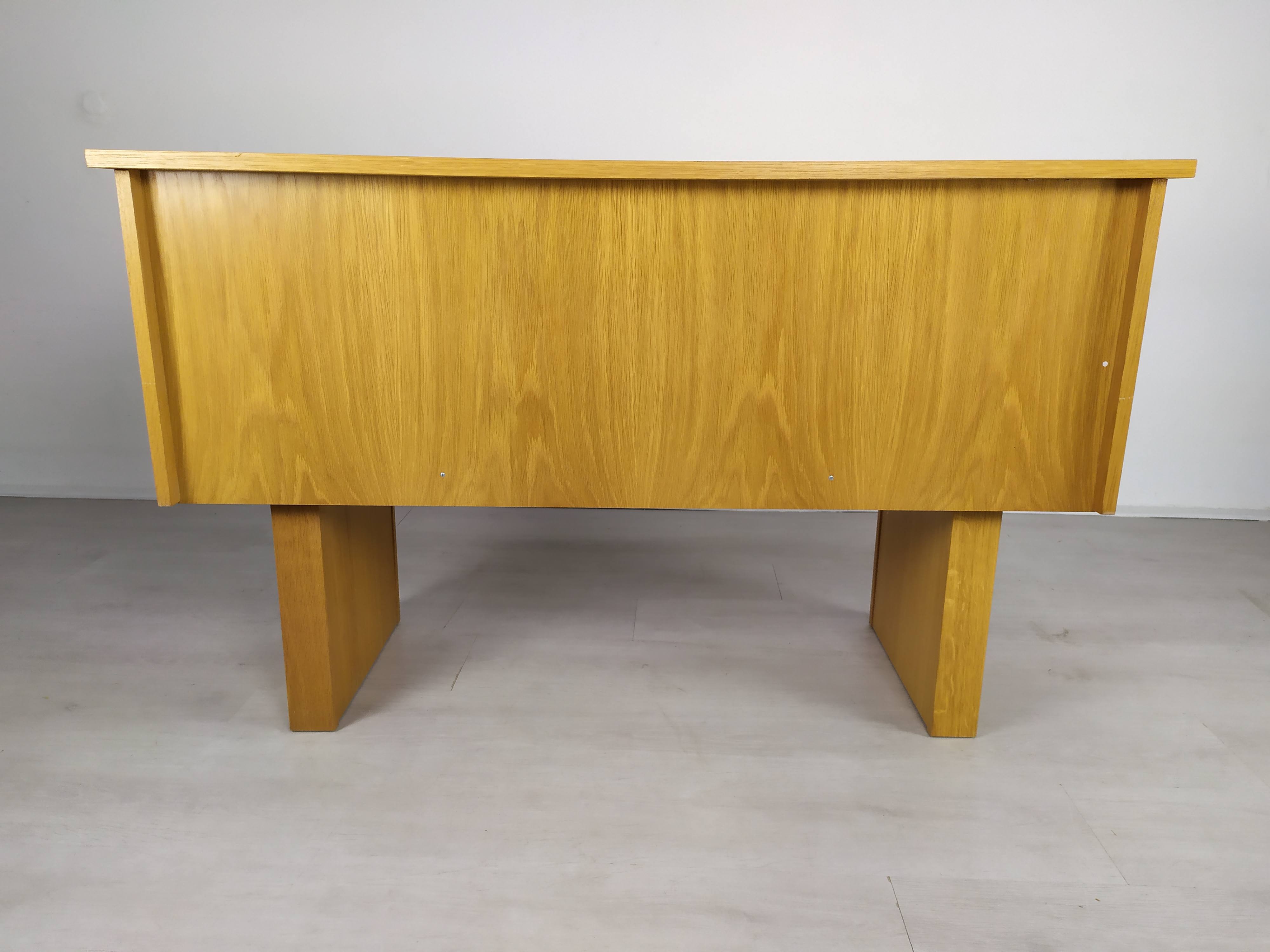 Bureau chêne vintage