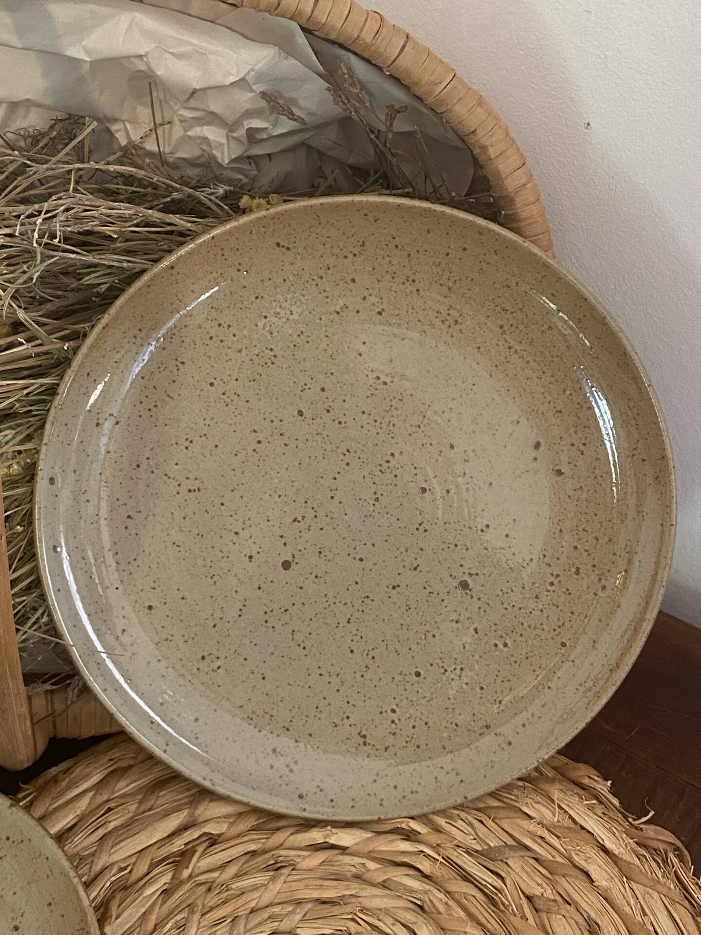 Stoneware plates, Manoir Stoneware