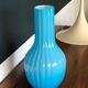 Vase cylindrique turquoise