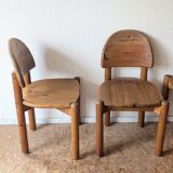 Set of 4 chairs by Rainer Daumiller from the 70s/80s.
