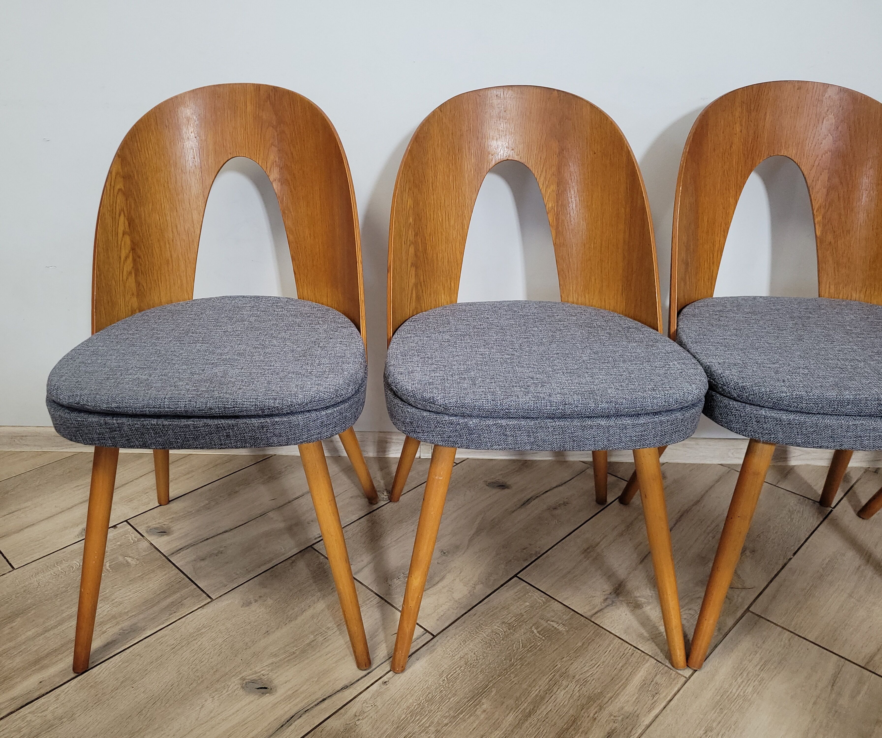 Chairs by Anotnin Suman Design Czechoslovakia, 1960
