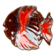 Vide poche poisson céramique Vallauris 1970 France