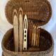 Fisherman's basket and these needles