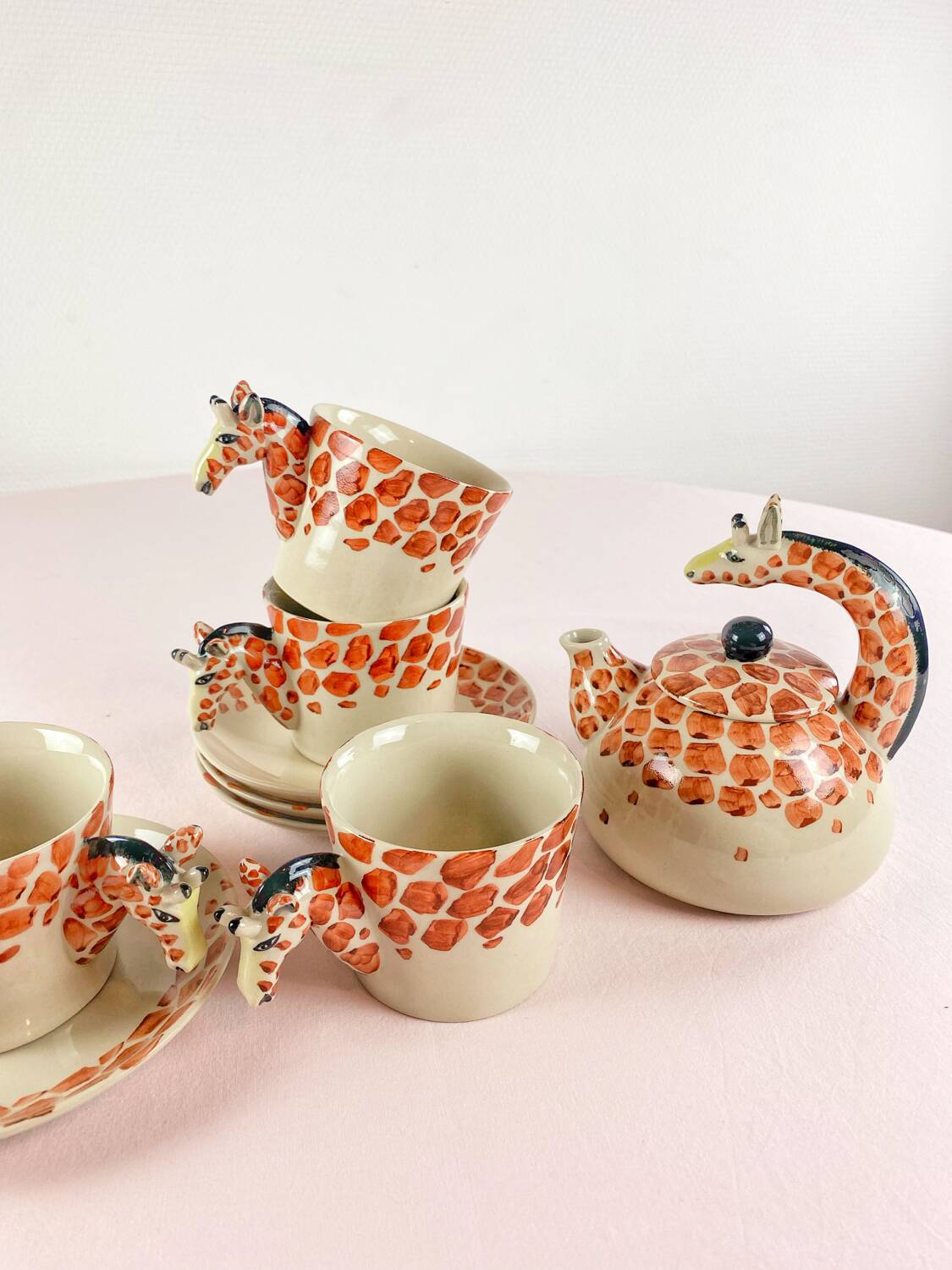 Vintage Giraffe service