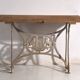 Table de jardin ancienne en fonte – Europe centrale, vers 1900
