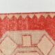 Turkish Classic Oriental Style Red Vintage Runner Rug, 87x379Cm