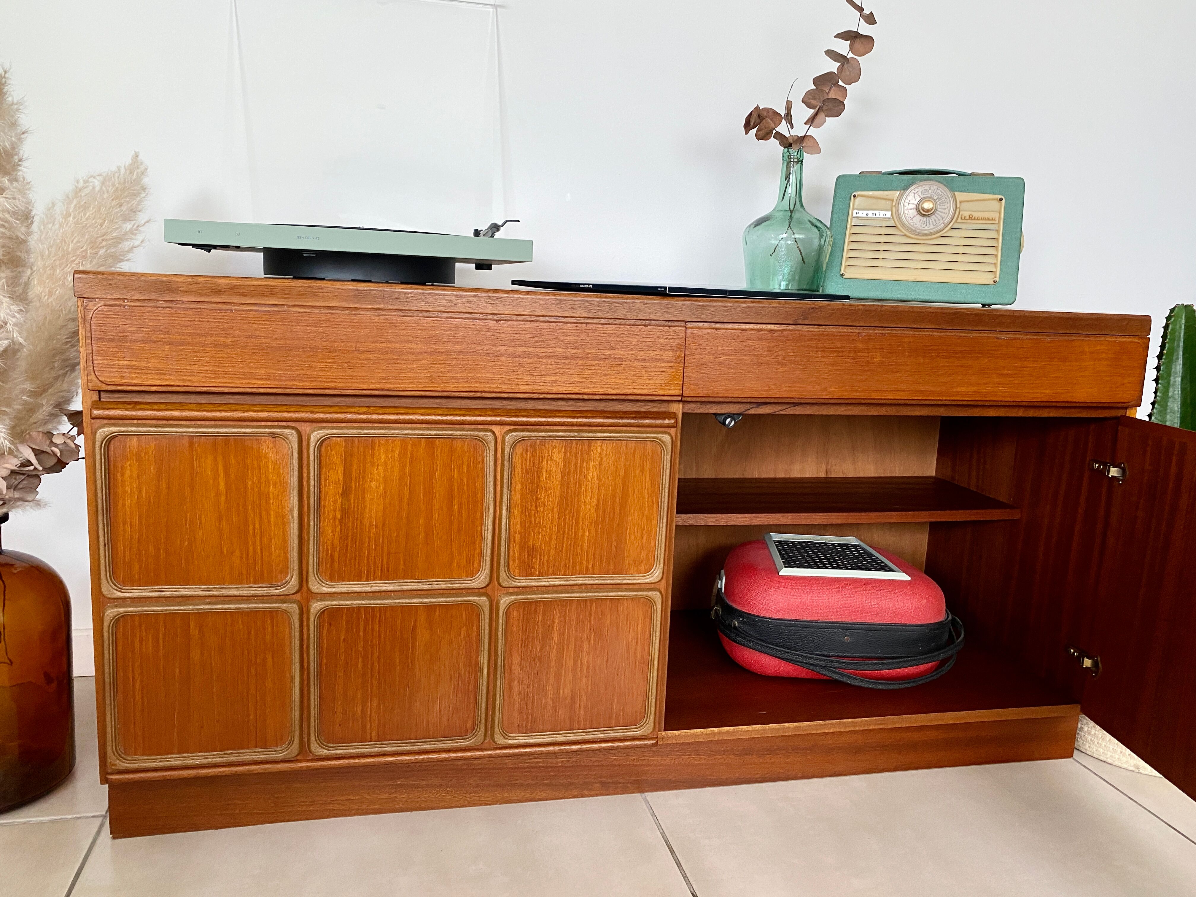 Enfilade teck vintage Mc Intosh
