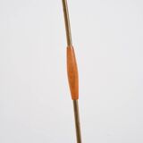 Hasenfuß brass floor lamp by Rupert Nikoll