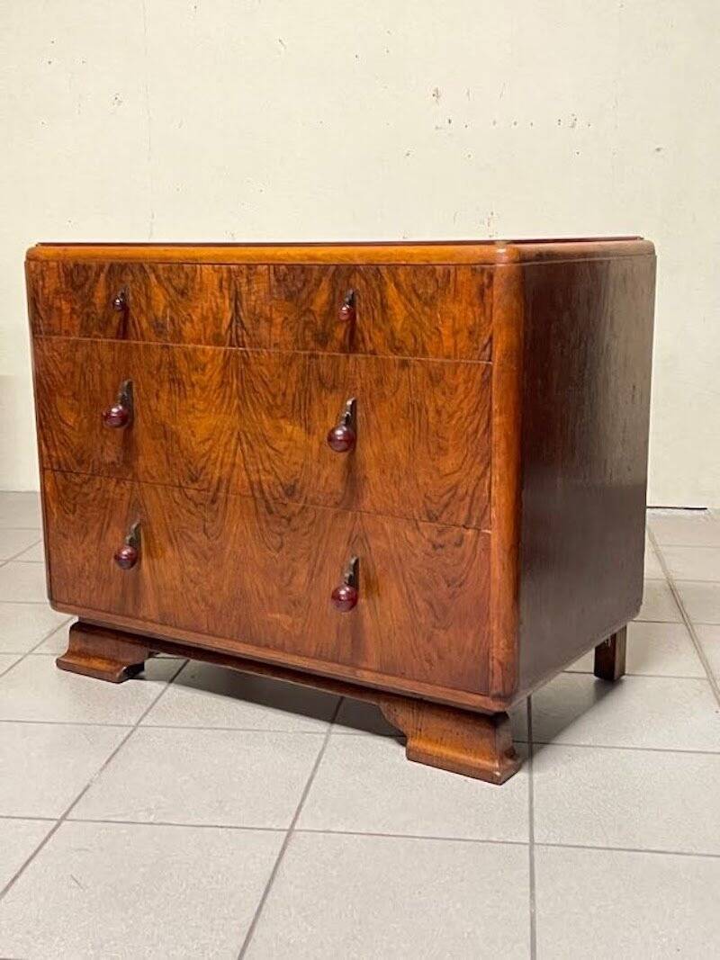 Cassettiera piccola Déco, anni '30