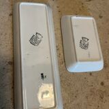 Lot ravier and wears Savon Digoin Sarreguemines