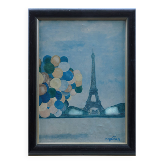 Tour Eiffel et ballons